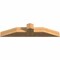 Ekena Millwork Portland Smooth Timber Gable Bracket, Western Red Cedar, 48"W x 10"H x 5 1/2"D x 5 1/2"F, 5/12 Pitch GBW048X10X0606POR00SWR - alternate 3